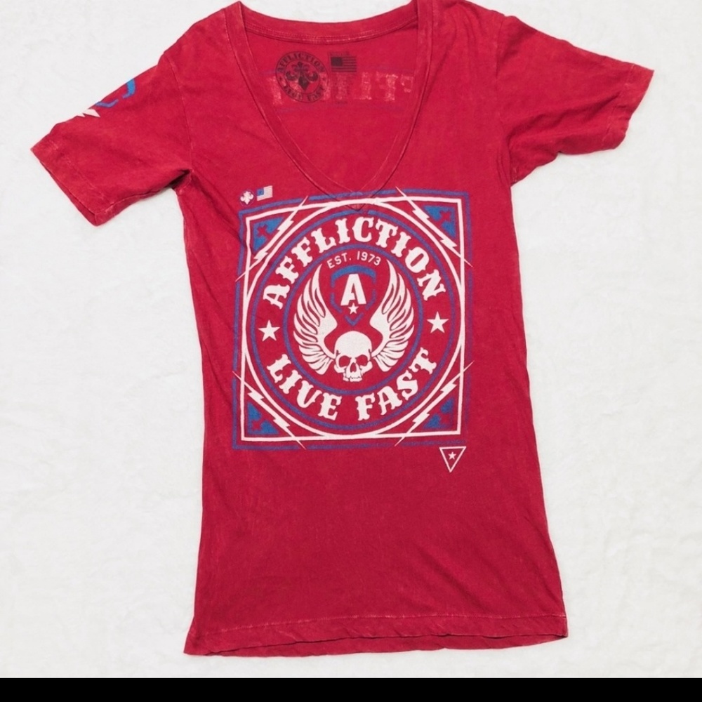 Red Affliction shirt